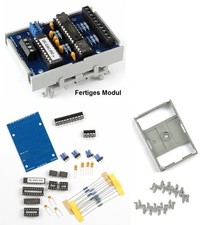 Raspberry-SPS Baugruppe I2C ANALOG OUT 4 Kanal 0-10V Bausatz I2HAA mit Halter