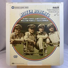 Mister Roberts starring Henry Fonda 1955 CED Videodisc - Nice 