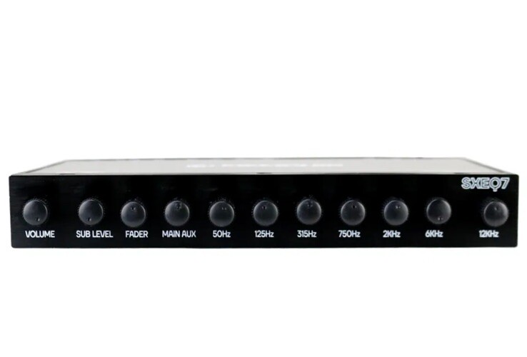 Memphis Audio SXEQ7 Marine Grade 1/2 DIN 7Band Graphic Equalizer Car
