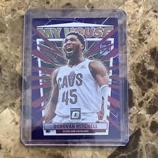 2023-24 Donruss Optic Basketball My House PURPLE Holo Donovan Mitchell #13 P-1