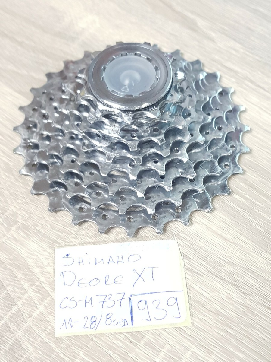 Vintage Shimano Deore XT CS-M737 11-28t Speed Cassette Mountain Bike MTB  R12