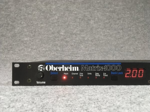 oberheim matrix-1000　アナログシンセ 音源モジュール Oberheim Matrix-1000 Synthesizer Sound Module | eBay