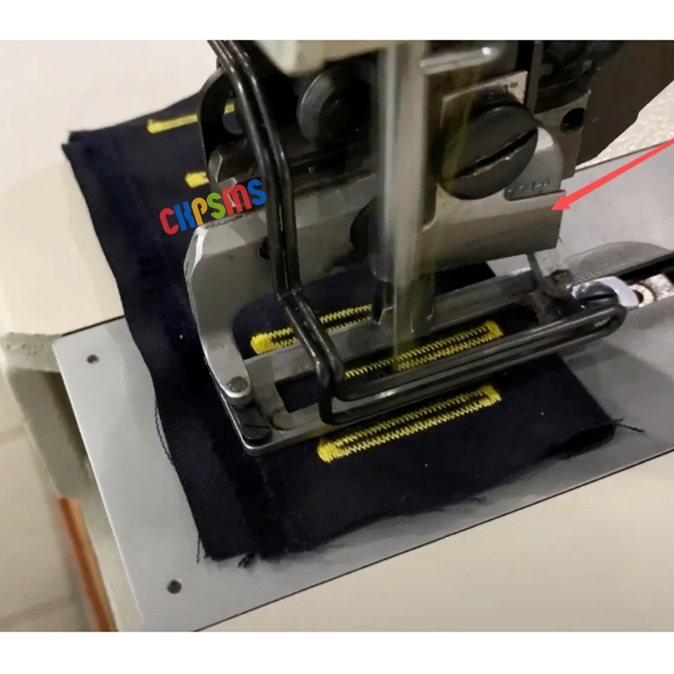 10PÇS FACAS COM FURO DE BOTÃO ADEQUADAS PARA JUKI LBH-761,LBH-771,LBH-781,LBH-1790 - Imagem 2 de 2