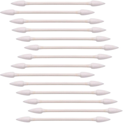 Pointed Cotton Swabs Compatible with Q Tips Double Precision Tips Cotton Buds wi