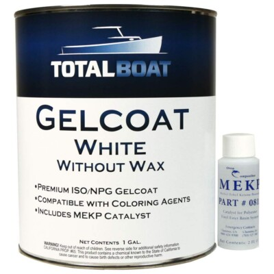 #ad #ad Premium Marine Gelcoat for Boat Repairs amp; Building – High Gloss White Gallon $219.59