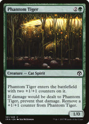 #ad #ad Phantom Tiger Iconic Masters Magic MTG $1.55