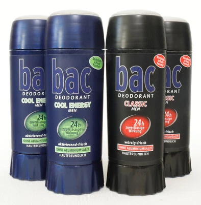 Bac Deo Stick Classic Men / Cool Energy Men 8,99 €* (112,38 €/L) 2 Stück DUO