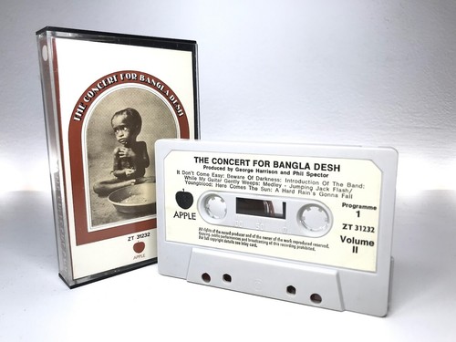 George Harrison CONCERT FOR BANGLADESH Cassettes ZT31231/2 **1ST ISSUE 1972** - Picture 12 of 16