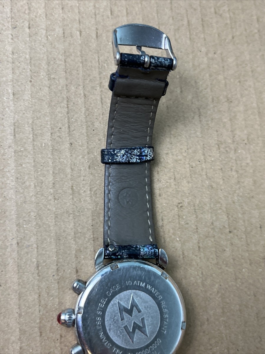 Michele Stainless Steel 71-2000/3000 Watch MICHELE CSX CHRONOGRAPH Watch 71-2000/3000 Black Silver  main image 3