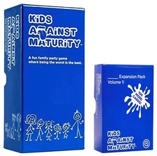 Kids Against Maturity: Card Game for Kids and Family, Super Fun Hilarious for...