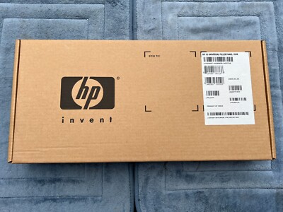 New HP 10PK Blanking Panel Kit 1U Universal Filler Panel Kit P/N: AF072A