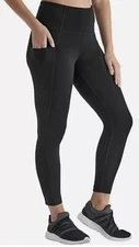 New Members Mark Womens High-Rise Ankle Leggings Size M
