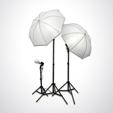 Video Film Photo Studio Portrait 3 Light Stand Kit DK3