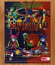 Silhouette Mirage Working Designs Spaz Video Game Print Ad Poster Promo Art 2000