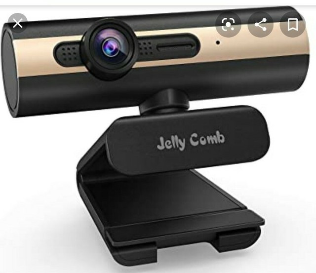 cam 1080P Full HD, Jelly Comb Computer cam USB  Camera with