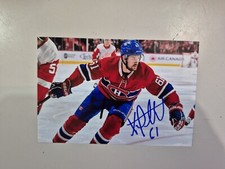 Xavier Ouellet Montreal Canadiens 4x6 Photo Signed Autograph Habs Signature #4