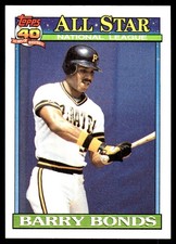 Barry Bonds 1991 Topps #401 Pirates MLB READ FREE SHIPPING AutographDen