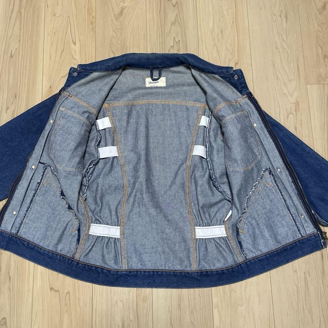 Wrangler 90s 11MJ Denim Jacket Bluebell Size S Rare Vintage