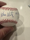 Ramon Martinez Signed Baseball MLB Selig No Hitter 7/14/95 Dodgers COA