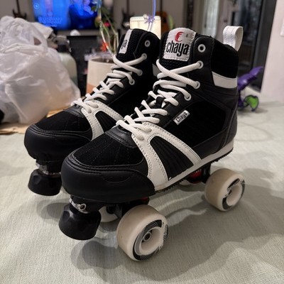 Chaya Derby Jump Black Quad Roller skates Size 9