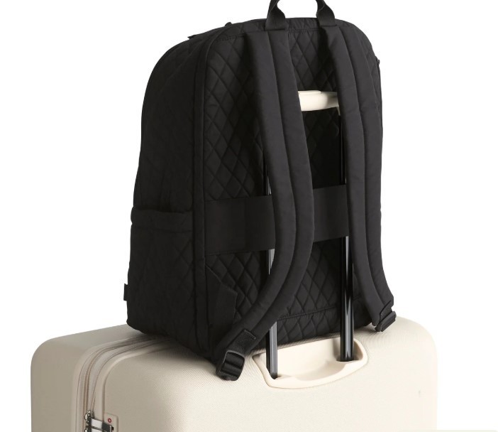 Vera Bradley MOONLESS NIGHT Black Essential Large Backpack  display picture 3