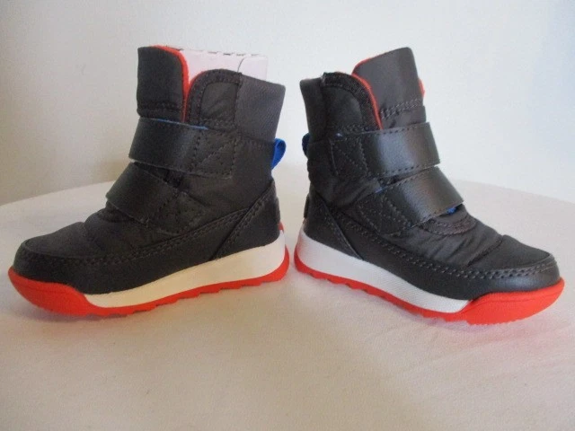 Botas de nieve Sorel Whitney II con correa impermeables aisladas a chorro/amapola/rojo bebé 5 nuevas sin caja Foto 4 de 4