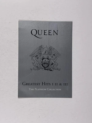 Queen Freddie Mercury Postcard The Platinum Collection Promotion 13th Nov 2000 - Photo 1/4