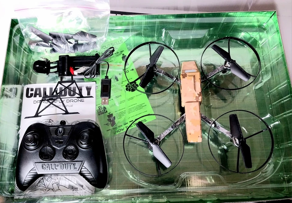 CALL OF DUTY WiFi Dragonfly Drone with Camera Hover System 360 Flips & Rolls New - Image 4 of 4