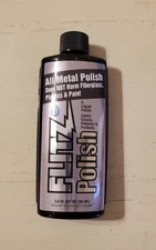FLITZ All Metal Polish 3.4oz Liquid Formula - Single, or Set of 2