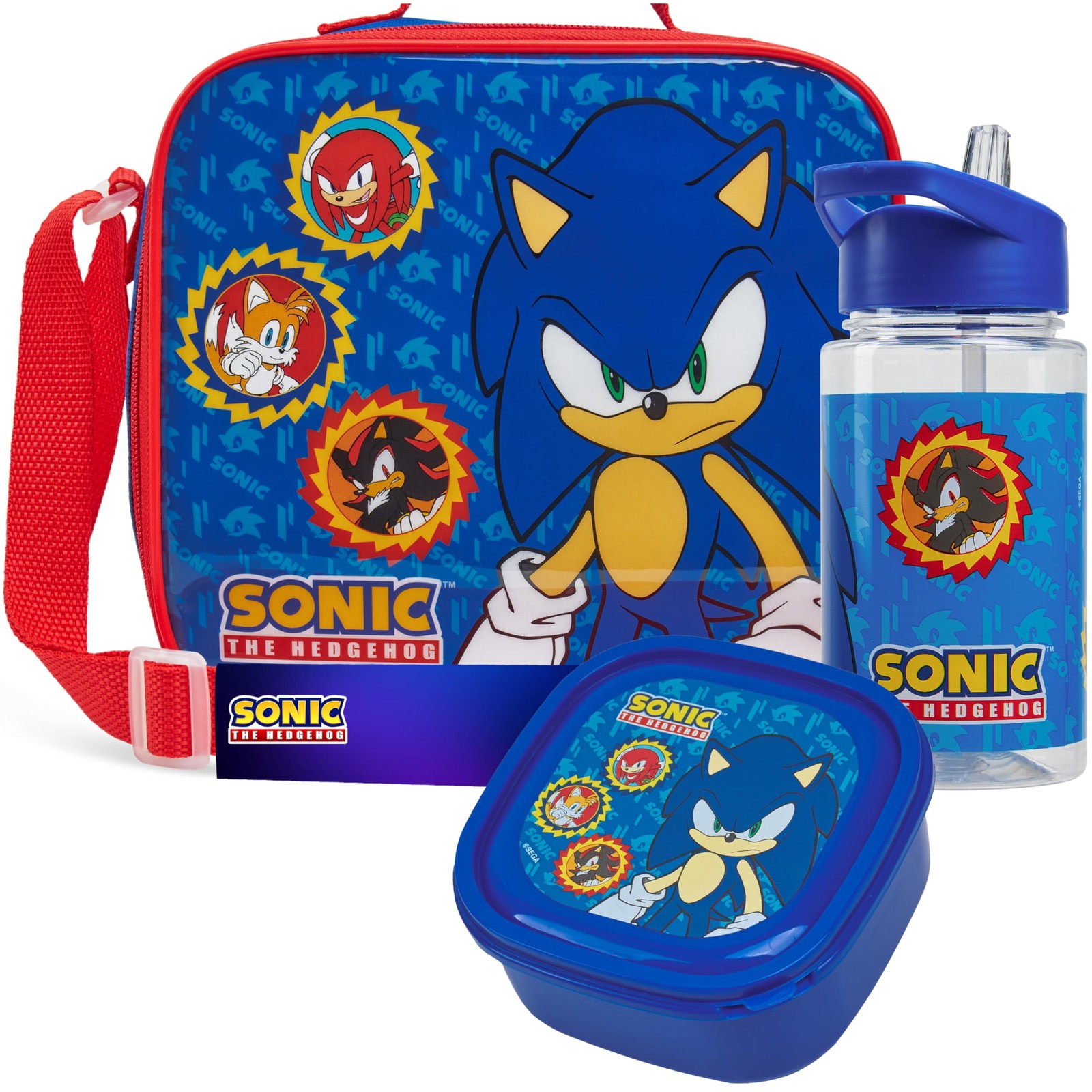 Trend Lunch Bag Set 3 Pc with Leak Proof Water Bottle and Sm