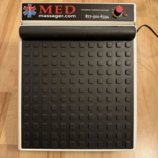 Therapeutic Foot Massager Clean Tested Works video Med Massager MMF07 11-Speed