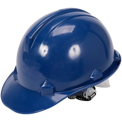 BLAU HDPE Schutzhelm Arbeitsschutz Arbeitersicherheitshelm kask Bauhelm