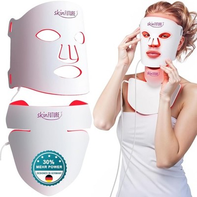 Mashera LED | Gesichts- und Nackenmaske | 480 LED, Anti-Aging, Akne | Therabody Typ