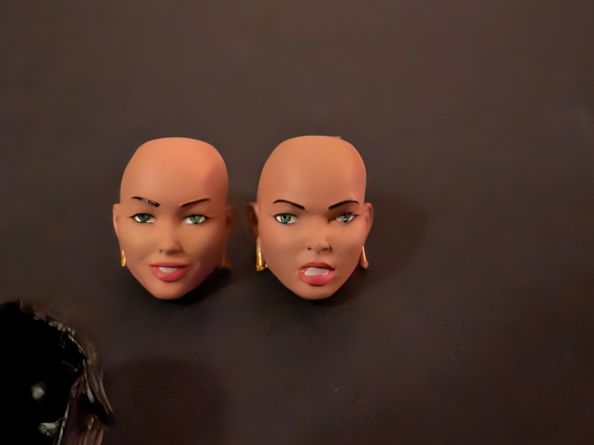Frazetta Girls Fire and Ice Teegra action figure Complete (read