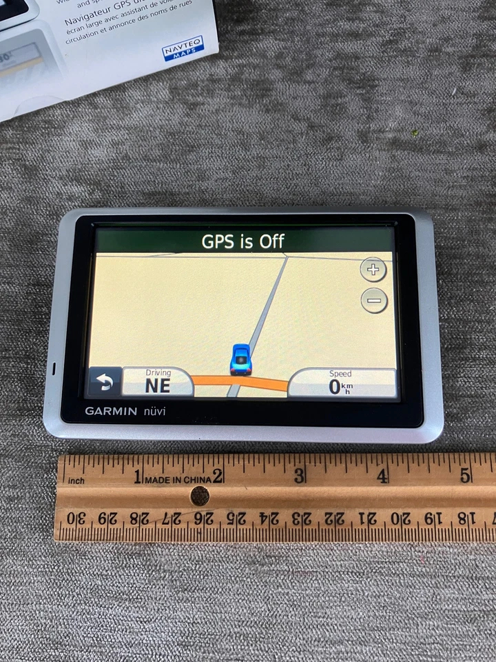 GARMIN NUVI 1350 GPS Tested Works, Comes With Chords, Mount And Booklet - Image 4 of 4