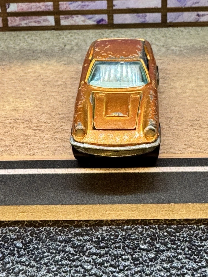 Maserati Mistral Spectraflame Orange Vintage 1969 Hot Wheels Redline Foto 2 de 4