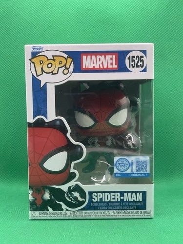 Funko Pop! Marvel-Spiderman-Spider-Man-GameStop Exclusive-#1525 -