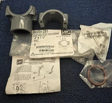 Spears 866SV-251: Clamp-On Pipe Saddle, 2 x 1-1/2 in Nominal, Socket Connection,