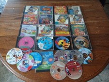 Vintage PC CD ROM Games for kids  Miscellaneous 90  s To 2004 lot of 26
