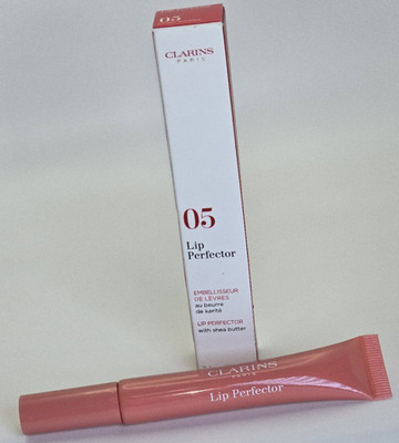 Clarins Lip Perfector Instant Light Natural Hydrating Lip Gloss Shea Butter New