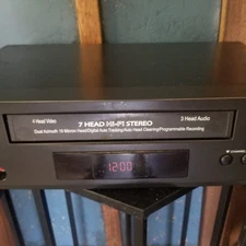 Vintage Supra Model SV26M50 VCR VHS Recorder Player 7 Head Hi-Fi Stereo Working