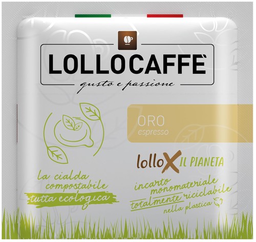 LOLLO CAFFÈ MISCELA ORO Box 150 CIALDE ESE44 da 7.5g - Foto 24 di 24