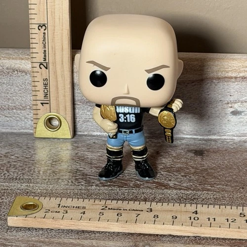 Funko WWE Stone Cold Steve Austin Pop! Vinyl Figure with Belt & Austin 3:16