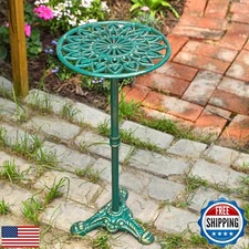 Sungmor Heavy Duty Cast Iron Potted Plant Stand, 24.2" Tall Metal Plant Stand