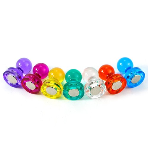 Board Vorschau Transparent Kühlschrank Magnete Magnetischer Pushpin Acryl - Afbeelding 2 van 12