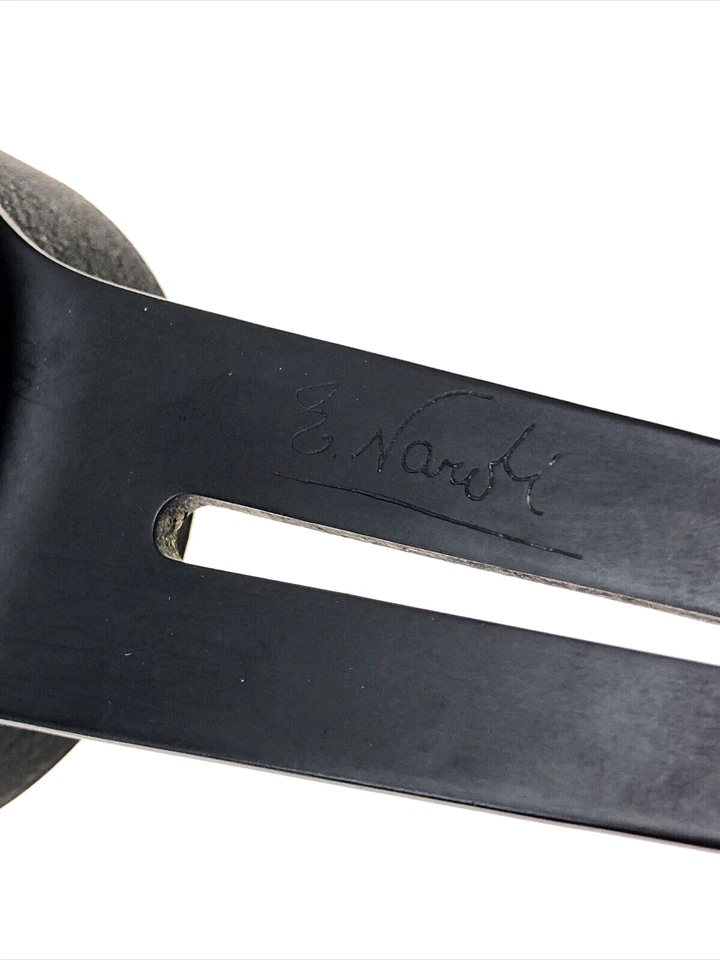 VINTAGE NARDI 360MM STEERING WHEEL Mahogany Black Spoke and Maserati Biturbo Hub - Imagem 4 de 4