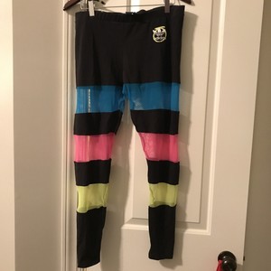rainbow adidas pants