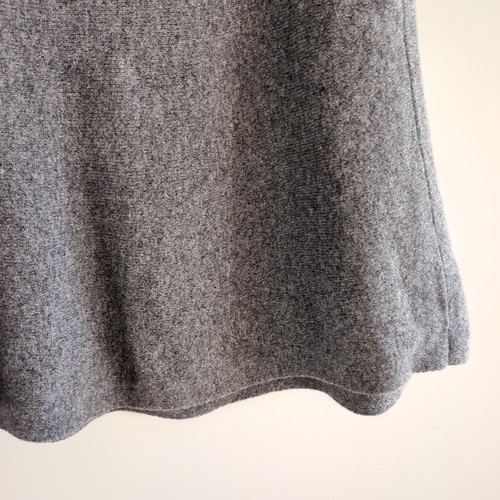 Tahari Gray Wool Blend Knit A-Line Skirt Size Large - Imagen 4 de 13