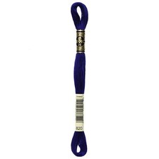DMC 6-Strand Embroidery Cotton 8.7yd Very Dark Royal Blue