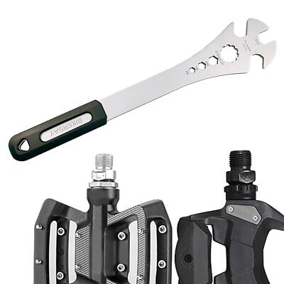 Bike Pedal Wrench 15mm Extra Long Handle Pedals Removing